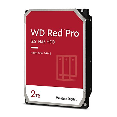Western Digital Red Pro, 3.5'', 2000 Go, 7200 tr/min WD2002FFSX - 1