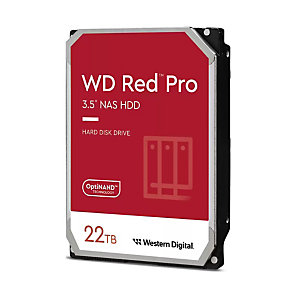 Western Digital Red Pro, 3.5'', 22 To, 7200 tr/min WD221KFGX