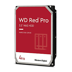 Western Digital RED PRO 4 TB, 3.5'', 4000 Go, 7200 tr/min WD4003FFBX