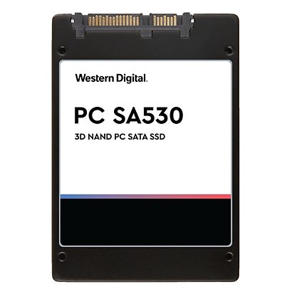 Western Digital SanDisk PC SA530, 256 GB, 2.5', 550 MB/s, 6 Gbit/s SDASB8Y-256G-1122