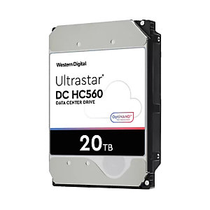 Western Digital Ultrastar DC HC560, 3.5'', 20000 GB, 7200 RPM 0F38652