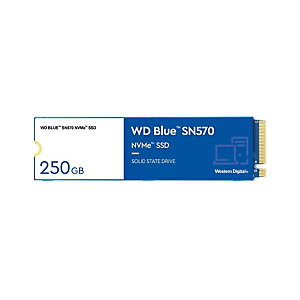 Western Digital WD Blue SN570, 250 Go, M.2, 3300 Mo/s WDS250G3B0C