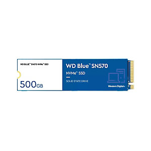 Western Digital WD Blue SN570, 500 GB, M.2, 3500 MB/s WDS500G3B0C