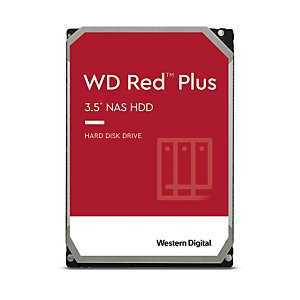 Western Digital WD Red Plus, 3.5'', 12000 Go, 7200 tr/min WD120EFBX