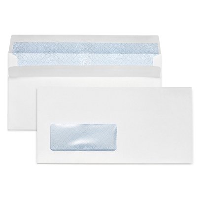 White business envelopes, self-seal - 1