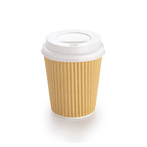 White Domed Sip Through Lid – Box of 1000