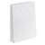 White matt laminated custom printed bags - 180x220x65mm - 1 colour, 1 side - 1