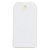 White paper tags, 125x63mm, pack of 1000 - 1