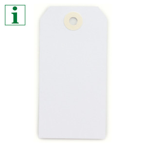 White paper tags