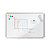 Whiteboard met geëmailleerd oppervlak Nobo Premium Plus 120 x 180 cm - 1