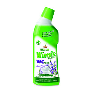 Winni's Naturel WC Gel Disincrostante Anticalcare, Profumo Lavanda, Flacone 750 ml