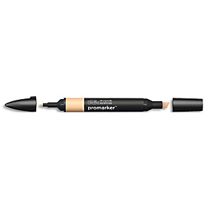 WINSOR & NEWTON Marqueur ''ProMarker'' à double-pointe. Encres, non toxiques, à base d'alcool. Beige WINSOR & NEWTON Marqueur ''ProMarker'' à double-pointe. Encres, non toxiques, à base d'alcool. Beige