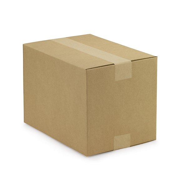 Witte gegomde kleefband 60 g/m² 70mm x 200m - 3