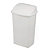 Witte sanitaire vuilnisbak met klep 50 L MABEL - 1