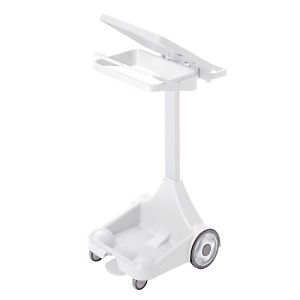 Witte zakhouder met weerhoudende basis HACCP 110 L Witte zakhouder met weerhoudende basis HACCP 110 L