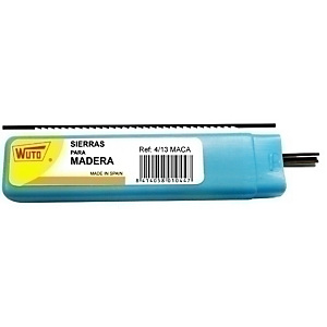 WUTO Pelos de sierra madera 13 mm, nº 4 (1 gruesa = 144 uds.) WUTO Pelos de sierra madera 13 mm, nº 4 (1 gruesa = 144 uds.)
