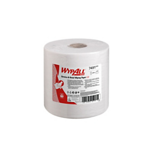 Wypall* L10 EXTRA Bobina multiuso, 1 velo, 400 fogli, Con estrazione dal centro, 185 mm, Bianco Wypall* L10 EXTRA Bobina multiuso, 1 velo, 400 fogli, Con estrazione dal centro, 185 mm, Bianco