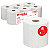 Wypall L10 Papier d'essuyage simple épaisseur 630 feuilles 185 mm - Blanc - lot de 6 bobines - 1