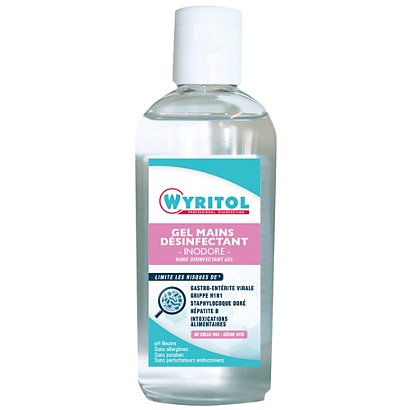 Wyritol Gel hydroalcoolique désinfectant mains - Flacon 100 ml