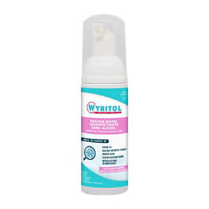 Wyritol Mousse désinfectante pour les mains - Sans alcool - Spray 50 ml