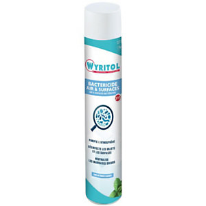 Wyritol Purificateur d'air bactéricide classique Menthe aérosol 750 ml