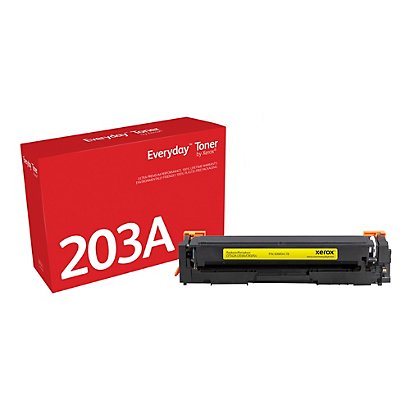 XEROX Everyday Toner Jaune compatible avec HP 202A (CF542A/CRG-054Y), 1300 pages, 1300 pages, Jaune, 1 pièce(s) 006R04178