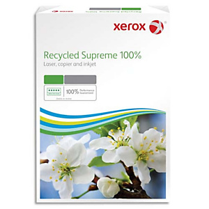 XEROX Ramette de 500 feuilles A4 80g, papier 100% recyclé Blanc XEROX RecycledSupreme 003R95860 CIE 150 XEROX Ramette de 500 feuilles A4 80g, papier 100% recyclé Blanc XEROX RecycledSupreme 003R95860 CIE 150
