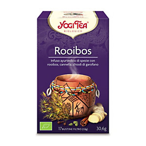 YOGI TEA® Infuso ayurvedico Roiboos (confezione 17 bustine filtro)
