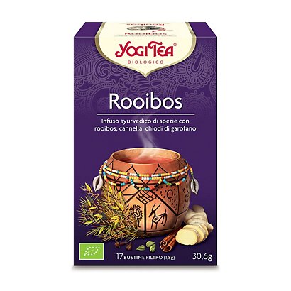 YOGI TEA® Infuso ayurvedico Roiboos (confezione 17 bustine filtro) - 1