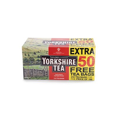 Yorkshire Original tea bags, pack of 210 - 1