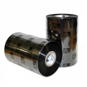 Zebra Ribbon cera 2300BK per stampanti Industriali, 02300BK11045, 110 mm x 450 m, Nero (confezione 12 pezzi) Zebra Ribbon cera 2300BK per stampanti Industriali, 02300BK11045, 110 mm x 450 m, Nero (confezione 12 pezzi)