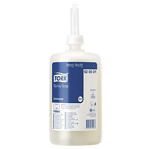 Zeepvullingen Tork Spray zacht 1 L, set van 6 Zeepvullingen Tork Spray zacht 1 L, set van 6