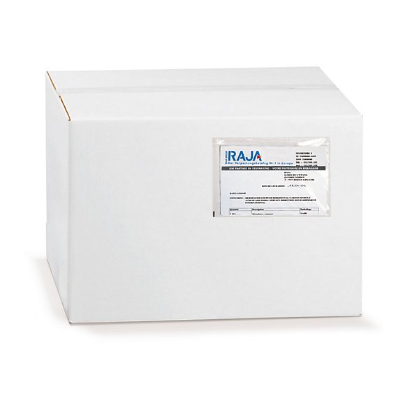 Zelfklevende paklijstenvelop RAJA 70micron met bedrukking Packing list RAJA 220x110mm - 2