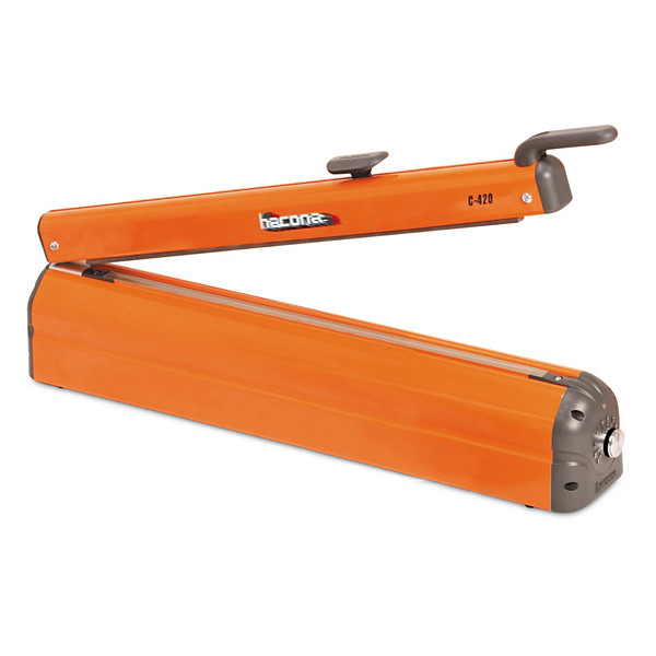 Zgrzewarka impulsowa z nożem zgrzew 300x2,5mm