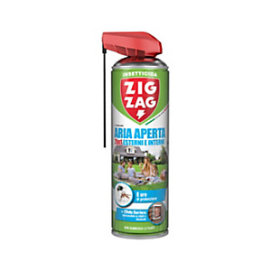 Zig Zag Insetticida Aria Aperta 2 in 1, Flacone spray 500 ml Zig Zag Insetticida Aria Aperta 2 in 1, Flacone spray 500 ml