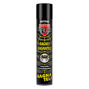 Zig Zag Insetticida MagnaTela per ragni e ragnatele, Flacone spray 500 ml