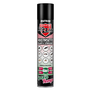Zig Zag Insetticida multinsetto Spaziotempo, Flacone spray 500 ml Zig Zag Insetticida multinsetto Spaziotempo, Flacone spray 500 ml