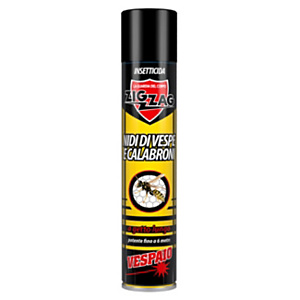 Zig Zag Insetticida Power per vespe e calabroni, Flacone spray 500 ml Zig Zag Insetticida Power per vespe e calabroni, Flacone spray 500 ml