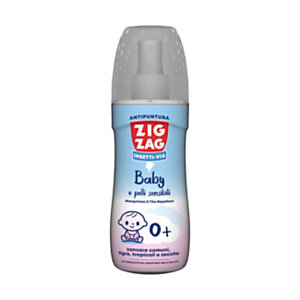 Zig Zag Latte corpo antipuntura per pelli sensibili, Presidio Medico Chirurgico, Flacone spray 100 ml