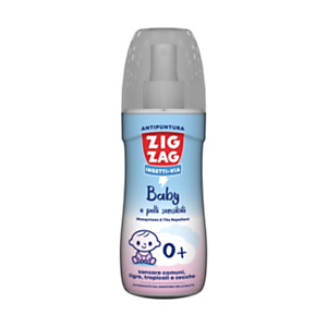 Zig Zag Latte corpo antipuntura per pelli sensibili, Presidio Medico Chirurgico, Flacone spray 100 ml Zig Zag Latte corpo antipuntura per pelli sensibili, Presidio Medico Chirurgico, Flacone spray 100 ml