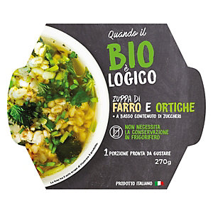 Zuppa di Farro e Ortica Quando il Bio è Logico, 270 g