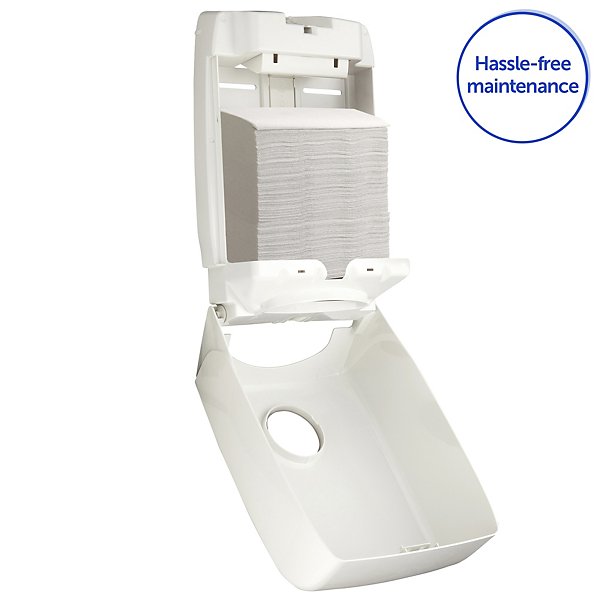 Zwarte dispenser voor papieren handdoeken Aquarius - 2