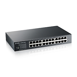 Zyxel GS1915-24E, Géré, L2, Gigabit Ethernet (10/100/1000), Grille de montage, 1U, Montage mural GS1915-24E-EU0101F Zyxel GS1915-24E, Géré, L2, Gigabit Ethernet (10/100/1000), Grille de montage, 1U, Montage mural GS1915-24E-EU0101F