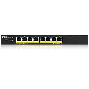 Zyxel GS1915-8EP, Géré, L2, Gigabit Ethernet (10/100/1000), Full duplex, Connexion Ethernet, supportant l'alimentation via ce port (PoE) GS1915-8EP-EU Zyxel GS1915-8EP, Géré, L2, Gigabit Ethernet (10/100/1000), Full duplex, Connexion Ethernet, supportant l'alimentation via ce port (PoE) GS1915-8EP-EU