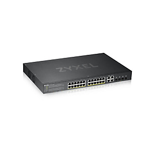 Zyxel GS1920-24HPV2, Géré, Gigabit Ethernet (10/100/1000), Connexion Ethernet, supportant l'alimentation via ce port (PoE), Grille de montage GS192024 Zyxel GS1920-24HPV2, Géré, Gigabit Ethernet (10/100/1000), Connexion Ethernet, supportant l'alimentation via ce port (PoE), Grille de montage GS192024