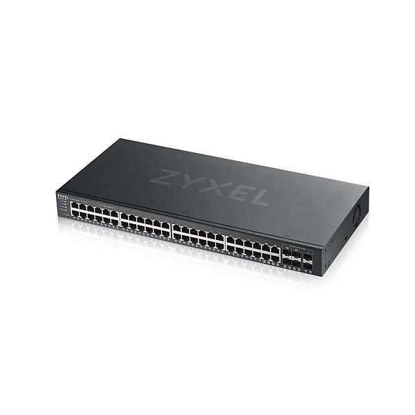 Zyxel GS1920-48V2, Géré, Gigabit Ethernet (10/100/1000), Grille de montage GS1920-48V2-EU0101F - 4