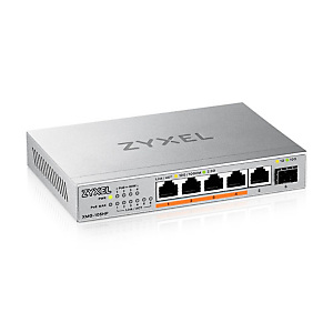 Zyxel XMG-105HP, Non-géré, 2.5G Ethernet (100/1000/2500), Connexion Ethernet, supportant l'alimentation via ce port (PoE) XMG-105HP-EU0101F Zyxel XMG-105HP, Non-géré, 2.5G Ethernet (100/1000/2500), Connexion Ethernet, supportant l'alimentation via ce port (PoE) XMG-105HP-EU0101F