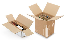 Caisses et boîtes pour bouteilles